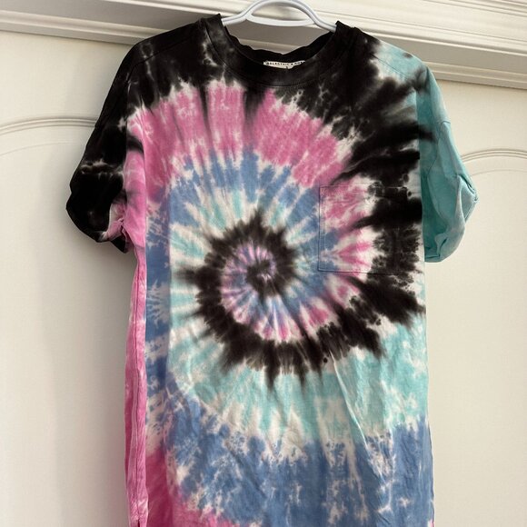 Tie Dye T-Shirt Dress - Picture 1 of 6